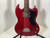 Used Epiphone EB-0 Bass Guitar Red 4-String 40107-S000160253 View 1