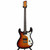 Used Harley Benton MR-MODERN VINTAGE BARITONE S Type Electric Guitar Sunburst 6-String View 2