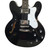 Used Epiphone 2012 Dot/bk Semi-hollow Electric Guitar Black 6-String 41117-S000058499 View 1