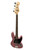 Used Squier AFFINITY SERIES JAZZ BASS J Type Bass Guitar Pink 4-String 41134-S000011004 View 1