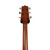 Used Takamine GD51CE-BSB Solid Top Acoustic Guitar Sunburst View 4