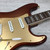 Used Squier 40th Anniversary Stratocaster Gold Edition Electric Guitar Sienna Sunburst 40051-S000121353 View 6