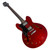 Used 2005 Epiphone Dot Semi-Hollow Electric Guitar (Left Handed) - Cherry Red 40090-S000086766 View 2