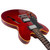 Used 2005 Epiphone Dot Semi-Hollow Electric Guitar (Left Handed) - Cherry Red 40090-S000086766 View 5