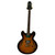 Used Hamer ECHOTONE Semi-Hollow Electric Guitar Tobacco Sunburst 6-String 40009-S000320485 View 2