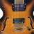 Used Hamer ECHOTONE Semi-Hollow Electric Guitar Tobacco Sunburst 6-String 40009-S000320485 View 4