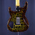 Used Aria Pro II XR-ST-3CG HSS CRACKLE 80S Vintage Super S Electric Guitar Custom Graphics 6-String 41140-S000144224 View 8