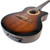 Used Ibanez GA35TCE-DVS Thin Body Classical Acoustic-Electric Guitar - Dark Violin Sunburst 40090-S000086787 View 3