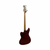 Used Squier 2011 JAGUAR VINTAGE MODIFIED JAGUAR Bass Guitar Red 4-String 41126-S000094359 View 4