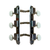 Used Kluson WD90NPP1 TRAD NICKEL SINGLE LINE TUNERS Guitar Hardware 41126-S000094369 View 1