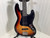 Used Glarry J BASS J Type Bass Guitar Sunburst 4-String 40107-S000160385 View 1