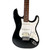 Used 2000s Squier Starcaster Stratocaster-Style Electric Guitar - Black 40090-S000086793 View 1