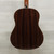 Used Taylor Gold Label 717e Solid Top Acoustic Guitar Black 40015-S000346891 View 9