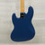 Used Glarry Gjazz Bass Guitar Blue 40015-S000346968 View 9
