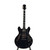 Used Eastman T486-BK Semi-Hollow Electric Guitar Black 6-String 41119-S000040388 View 2
