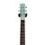 Used Danelectro 59 REISSUE Double Cut Electric Guitar Green 6-String View 3