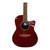 Used Ovation APPLAUSE AE128 Solid Top Acoustic Guitar Red 41130-S000013542 View 5