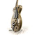 Used Gretsch Streamliner G2627T Semi-Hollow Electric Guitar Gold 6-String 41119-S000040394 View 9