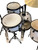Used Ludwig 4 PC COMPLETE QL POCKET KIT Drum Shells and Hardware Silver/Gray 41136-S000159634 View 3