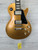 Used Gibson Les Paul Studio Tribute 50s 2011 Satin Goldtop w/EMG 57/66 & HSC 41124-S000216498 View 2