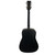 Used Lauren LA125BK Laminate Top Acoustic Guitar Black 41120-S000040985 View 6