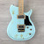 Used WATERSLIDE TELEBACKER Offset Double Cutaway Electric Guitar Blue 6-String 41124-S000216534 View 1