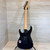 Used LTD KH-202 S Type Electric Guitar Black 6-String 41108-S000068071 View 12
