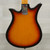 Used Teisco E-110 Vintage Double Cutaway Electric Guitar Sunburst 40015-S000347181 View 3