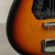 Used Teisco E-110 Vintage Double Cutaway Electric Guitar Sunburst 40015-S000347181 View 5