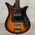 Used Teisco E-110 Vintage Double Cutaway Electric Guitar Sunburst 40015-S000347181 View 1
