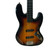 Used Squier JAZZ FRETLESS J Type Bass Guitar Tobacco Sunburst 4-String 40009-S000320883 View 2