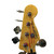 Used Squier JAZZ FRETLESS J Type Bass Guitar Tobacco Sunburst 4-String 40009-S000320883 View 6