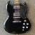 Used Samick ARTIST SG-TYPE SG Type Electric Guitar Black 6-String 40111-S000199647 View 1