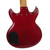 Used Ibanez GIO GAX70 Double Cut Electric Guitar Red 6-String 41120-S000041059 View 6
