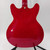 Used GROTE SEMI-HOLLOW LH Semi-Hollow Electric Guitar Red 6-String 40081-S000115943 View 4