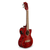 New - LANIKAI QM-RDCET QUILTED MAPLE ACOUSTIC/ELECTRIC TENOR UKULELE RED 40087-017-QM-RDCET View 1