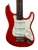 Used Squier MINI S Type Electric Guitar Red 6-String 41136-S000159681 View 4