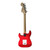 Used Squier AFFINITY STRAT S Type Electric Guitar Red 6-String 41130-S000013606 View 3