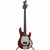 Used Musicman SUB 4 Bass Guitar Red 4-String View 2