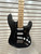 Used Donner STRAT COPY WOOD GRAIN BLACK S Type Electric Guitar Black 6-String 41132-S000015844 View 2
