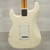 Used Fender Standard Stratocaster Electric Guitar White 40015-S000347390 View 3