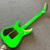 Used Jackson SLX EMG HET SET Super S Electric Guitar Green 6-String 40111-S000199850 View 5