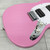 Used Squier Sonic Mustang Offset Double Cutaway Electric Guitar Pink 40051-S000121657 View 5