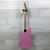 Used Squier Sonic Mustang Offset Double Cutaway Electric Guitar Pink 40051-S000121657 View 4
