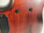 Used Brice 6 STRING BASS Bass Guitar Red 6-String 40012-S000322167 View 8