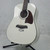 Used Washburn OG-3WH Acoustic Guitar White 40042-S000282500 View 5