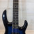 Used Carvin LB75 Vintage P Type Bass Guitar Blue 5-String 41108-S000068151 View 5