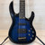 Used Carvin LB75 Vintage P Type Bass Guitar Blue 5-String 41108-S000068151 View 2