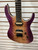 Used LEO JAYMZ MONSOON SERIES BURL TOP S Type Electric Guitar Purple 6-String 41132-S000015941 View 3