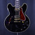 Used Epiphone ES-355 Semi-Hollow Electric Guitar Black 6-String 41140-S000144934 View 1